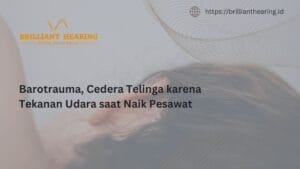 Barotrauma, Cedera Telinga karena Tekanan Udara saat Naik Pesawat