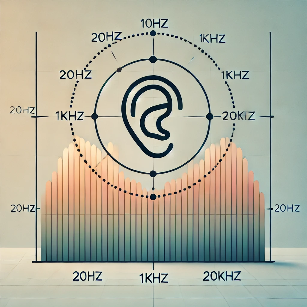rentang frekuensi pendengaran manusia