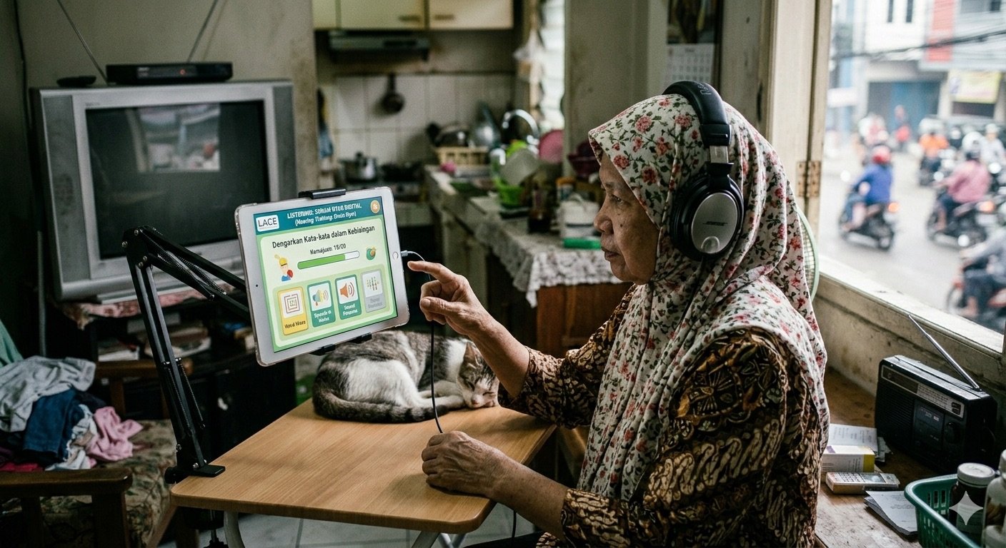 LACE Listening: "Senam Otak" Digital untuk Pendengaran yang Mulai Tumpul