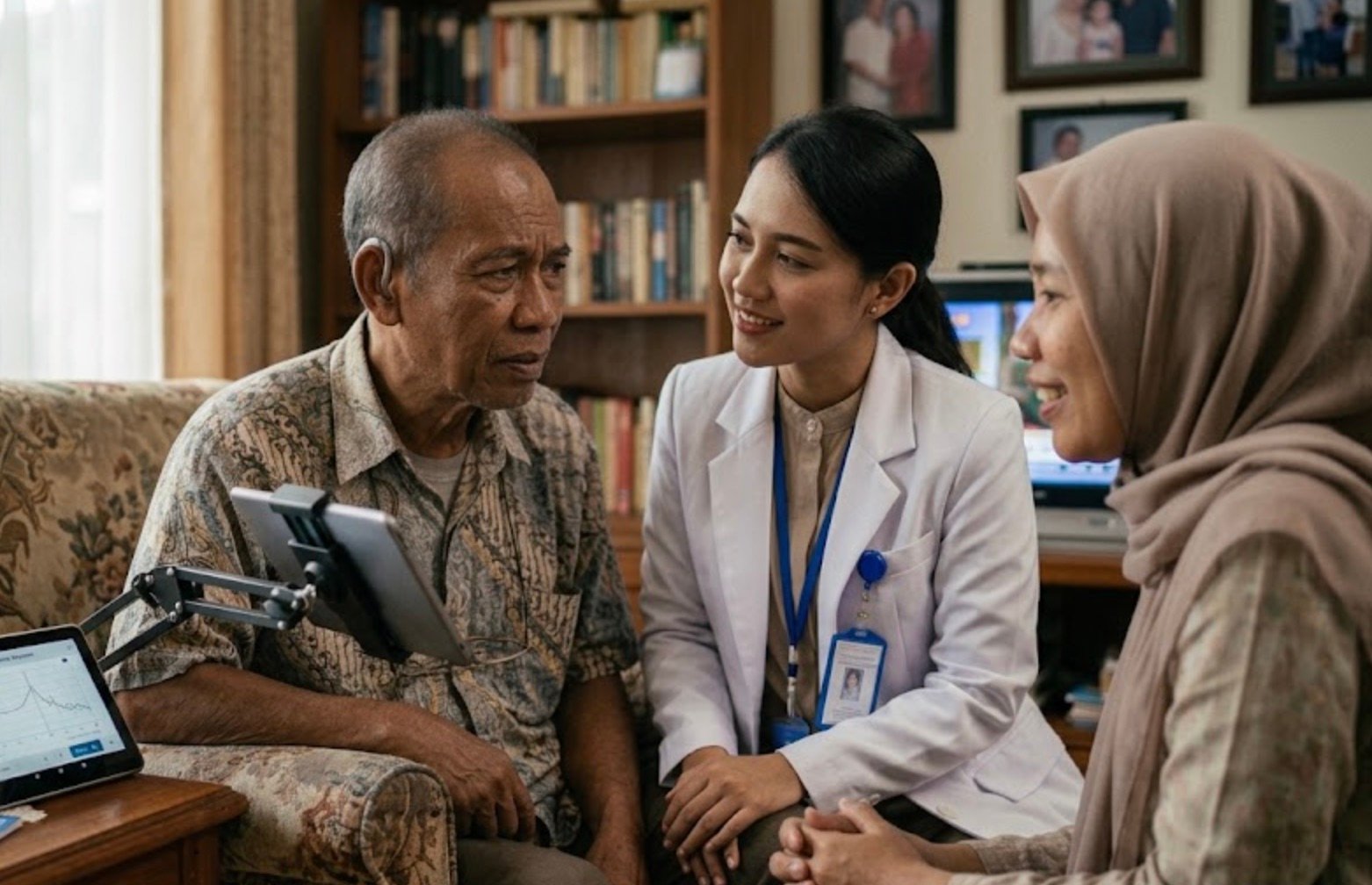 Home Visit untuk Coba Alat Bantu Dengar Pusat Alat Bantu Dengar Indonesia - Brilliant Hearing Home Visit