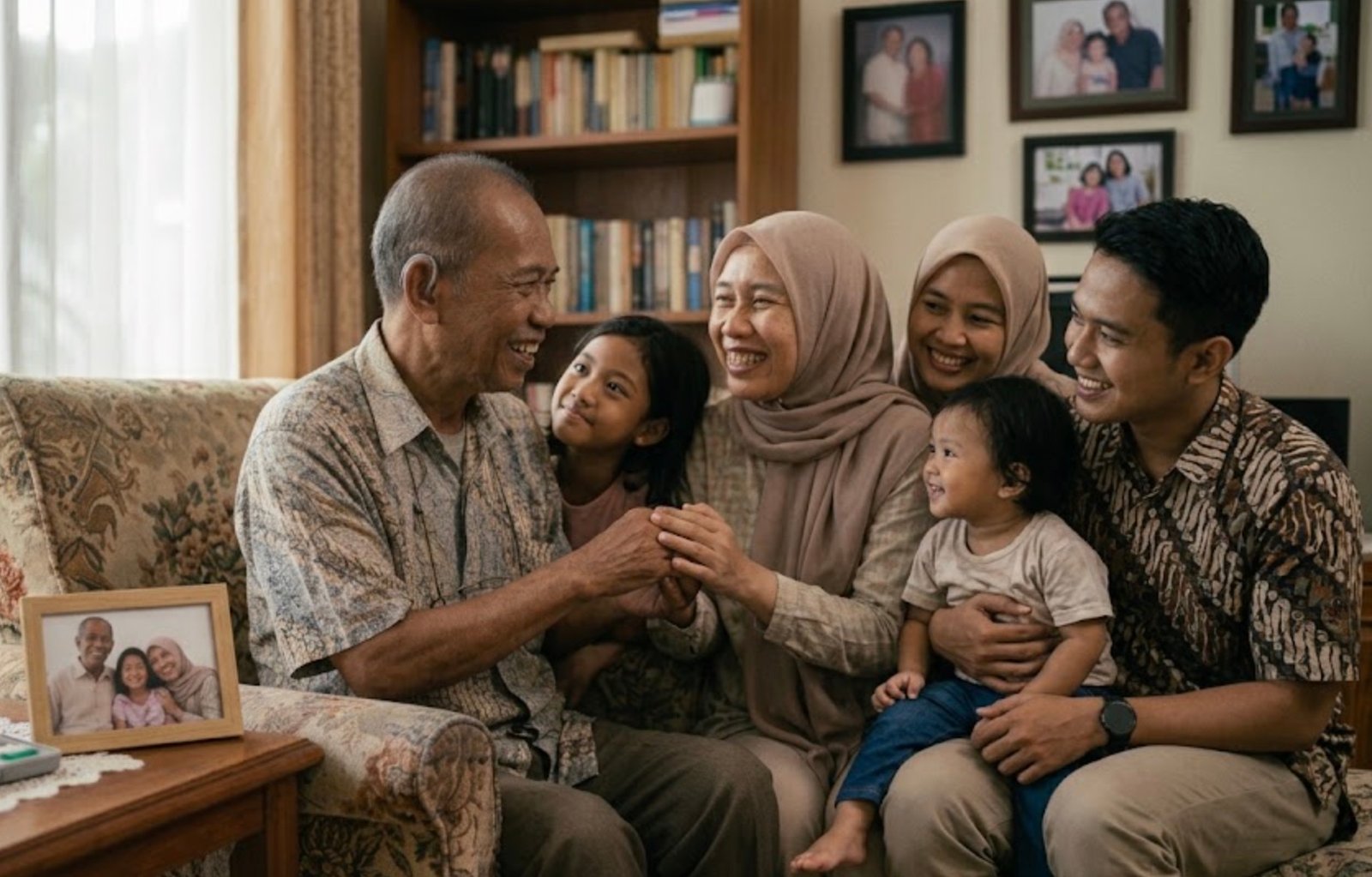 Lansia Menghabiskan Waktu di Rumah Pusat Alat Bantu Dengar Indonesia - Brilliant Hearing Hadiah untuk Orang Tua: Alat Bantu Dengar untuk Membantu Komunikasi Keluarga