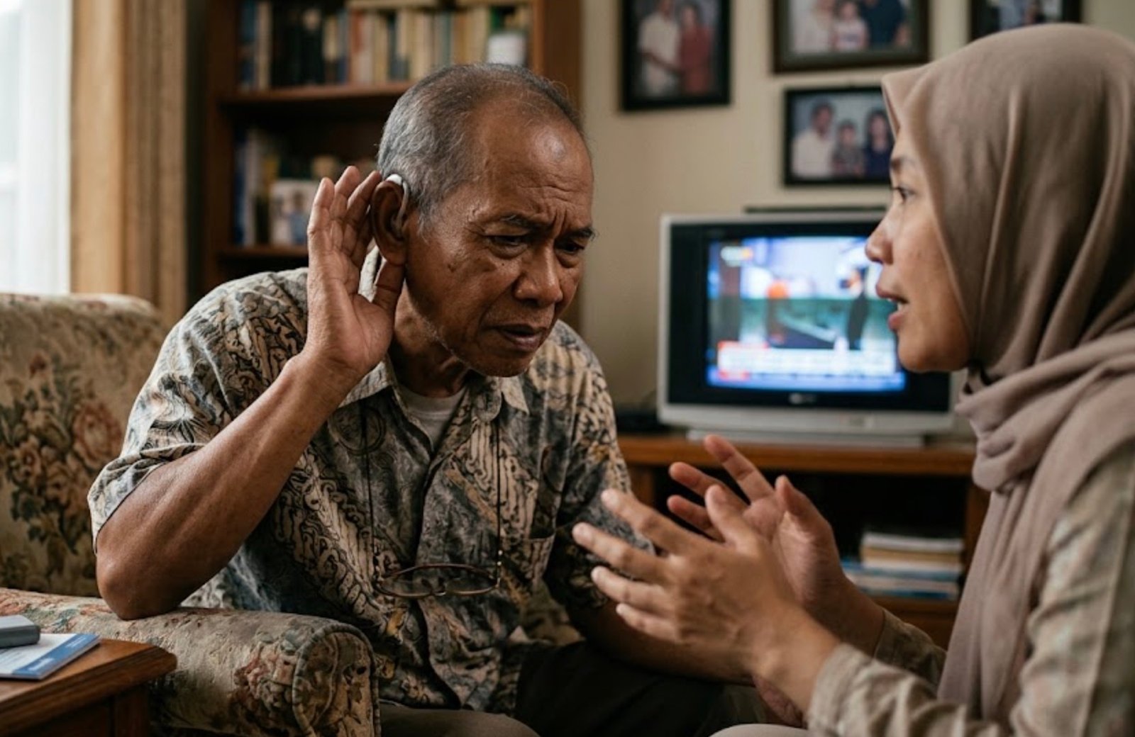 Orang Tua Kesulitan Mendengar Pusat Alat Bantu Dengar Indonesia - Brilliant Hearing Home Visit